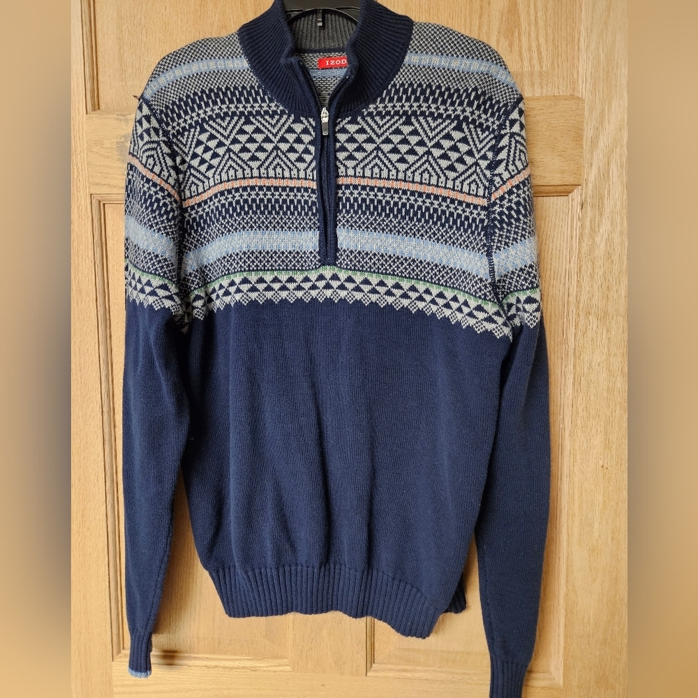 Izod Large Half Zip Pullover Sweater‎